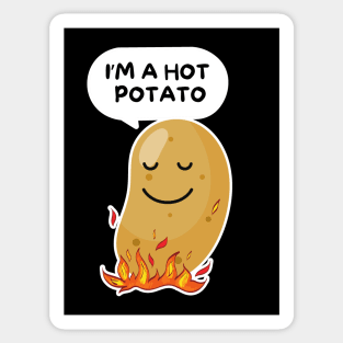 I'm A Hot Potato Funny Potato Sticker